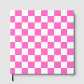 Classic visual pink checkerboard  ゲストブック (正面)