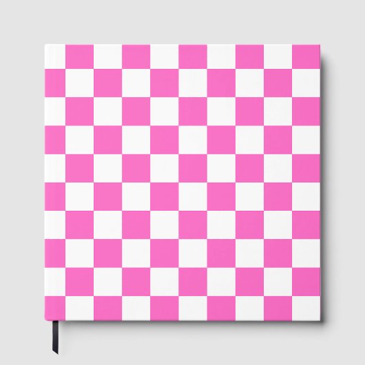 Classic visual pink checkerboard  ゲストブック (正面)