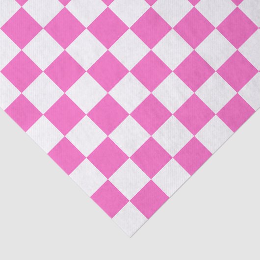 Classic visual pink checkerboard  薄葉紙 (詳細)