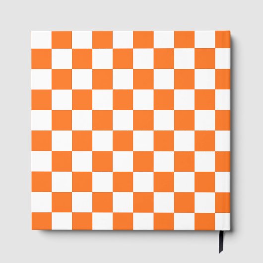 Classic visual salmon checkerboard  ゲストブック (裏面)