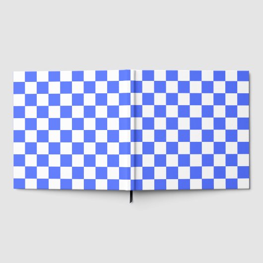 Classic visual sapphire checkerboard  ゲストブック (全面)