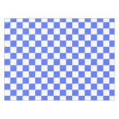 Classic visual sapphire checkerboard  テーブルクロス (正面(横))