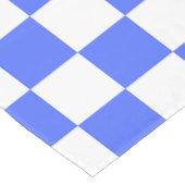 Classic visual sapphire checkerboard  テーブルクロス (アングル)