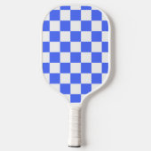 Classic visual sapphire checkerboard  ピックルボールラケット (裏面)