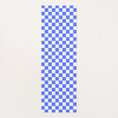 Classic visual sapphire checkerboard  ヨガマット (裏面)