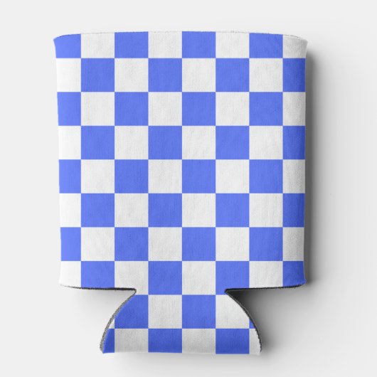Classic visual sapphire checkerboard  缶クーラー (裏面)