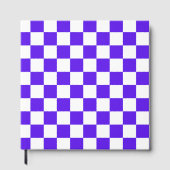 Classic visual violet checkerboard  ゲストブック (正面)