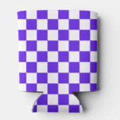 Classic visual violet checkerboard  缶クーラー (裏面)