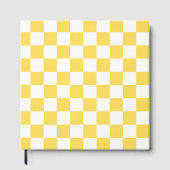 Classic visual yellow checkerboard  ゲストブック (正面)