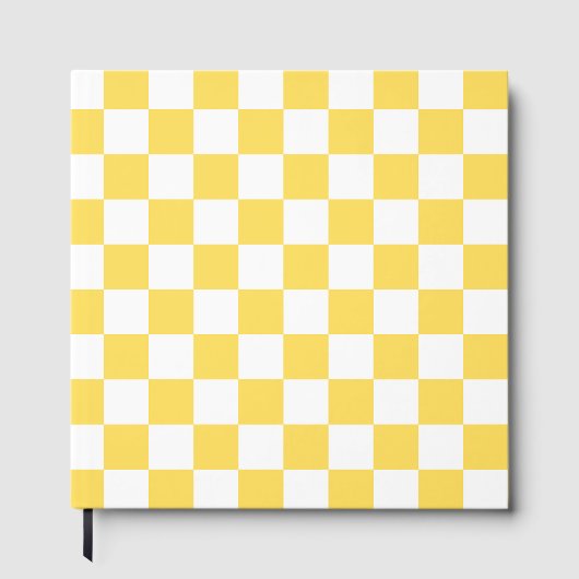 Classic visual yellow checkerboard  ゲストブック (正面)