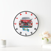 Classic Volvo Wall Clock ラージ壁時計 (ホーム)