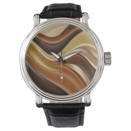 Classic watch in stylish abstract graphic 腕時計