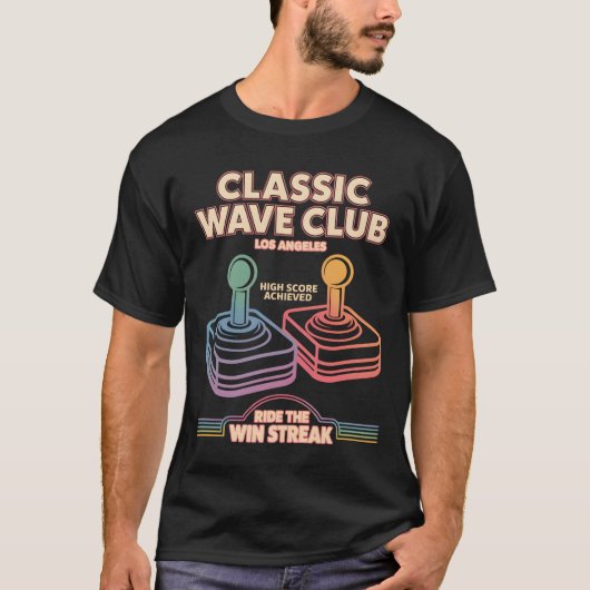 Classic Wave Club Tシャツ (正面)