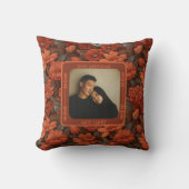 Classic Wedding 15Th Anniversary Throw Pillow  クッション (正面)