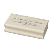Classic Wedding  Calligraphy Wedding Address Stamp ラバースタンプ (スタンプ)
