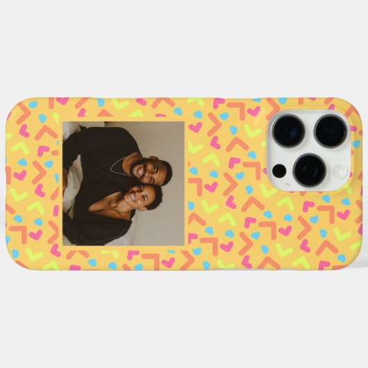 Classic Wedding Gift Ideas Memphis Pattern  Case-Mate iPhoneケース (裏面 (横))