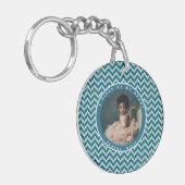 Classic Wedding Gift Ideas Stripe Pattern キーホルダー (正面左)