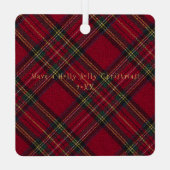 Classic Whimsical Photo  メタルオーナメント (裏面)