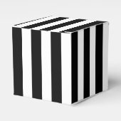 Classic White and Black Striped Classic 2x2x2 フェイバーボックス (正面サイド)