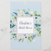 Classic White Flowers Would She Rather Game チラシ (裏面)