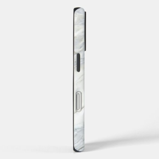 Classic White Marble & Gold Veins Case | iPhone 16 Case-Mate iPhoneケース (裏面 / 右)