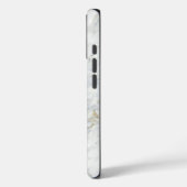 Classic White Marble & Gold Veins Case | iPhone 16 Case-Mate iPhoneケース (裏面 / 左)