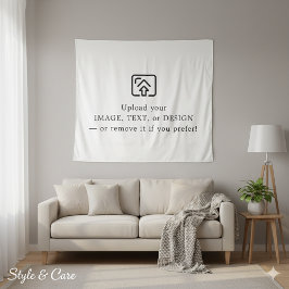 Classic White Tapestry – Make It Yours Today タペストリー