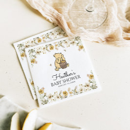 Classic Winnie-the-Pooh Baby Shower スタンダードカクテルナプキン