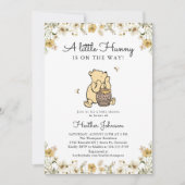 Classic Winnie-the-Pooh Baby Shower 招待状 (正面)