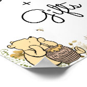 Classic Winnie-the-Pooh Cards And Gifts Sign ポスター (角)