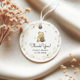 Classic Winnie-the-Pooh Thank You Favor Tags フェイバータグ