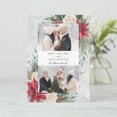 Classic Winter Botanical Two Photo シーズンカード (スタンド正面)