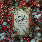 Classic Winter Florals Christmas シーズンカード