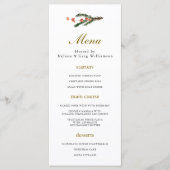 Classic Winter Pine Holiday  メニュー (正面)