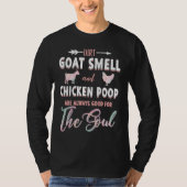Classic Witty  Pun Poultry and Goat Farming Lifest Tシャツ (正面)