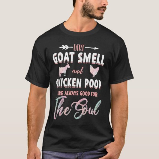 Classic Witty  Pun Poultry and Goat Farming Lifest Tシャツ (正面)