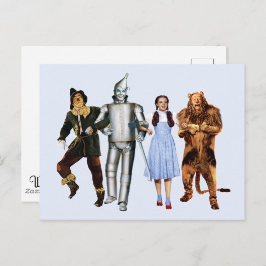 Classic Wizard of Oz Characters ポストカード (正面/裏面)