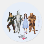 Classic Wizard of Oz Characters ラウンドシール (正面)