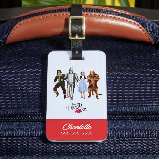 Classic Wizard of Oz Characters ラゲッジタグ (正面インサイチュ2)