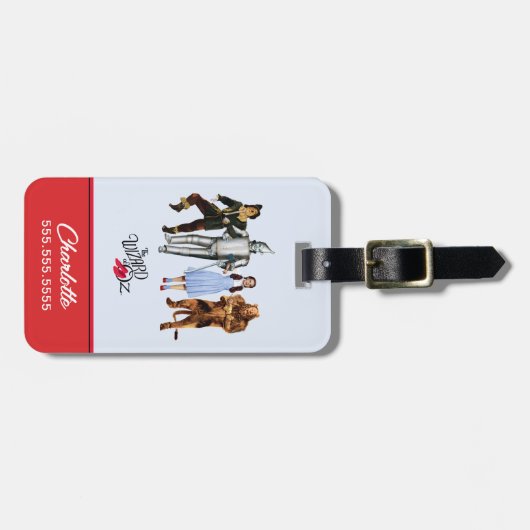 Classic Wizard of Oz Characters ラゲッジタグ (正面横)