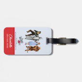 Classic Wizard of Oz Characters ラゲッジタグ (裏面横)