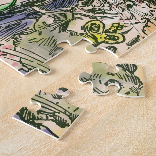 Classic Wizard of Oz Puzzle - 1000 pieces ジグソーパズル (側面)