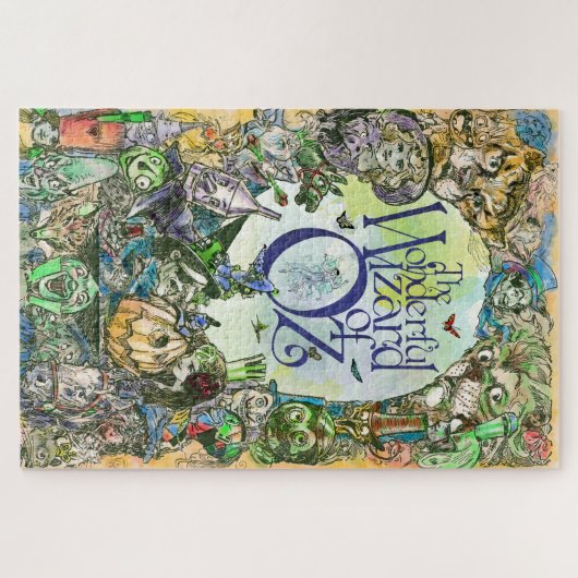 Classic Wizard of Oz Puzzle - 1000 pieces ジグソーパズル (横)
