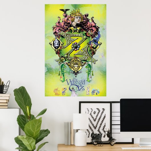 CLASSIC WIZARD OF OZ ROYAL CREST Poster ポスター (ホームオフィス)