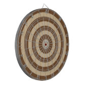Classic Wooden Dartboard Rustic Wall Game Decor ダーツボード (正面左)
