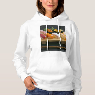 Classic Wooden Sushi Set Hoodie パーカ