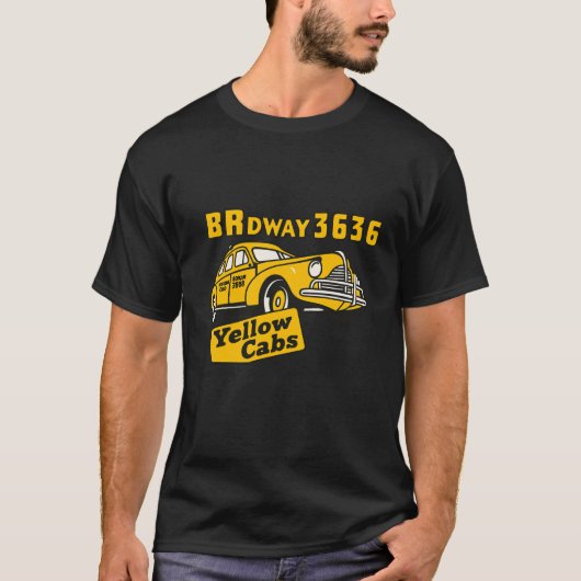 Classic Yellow Cab Tシャツ (正面)