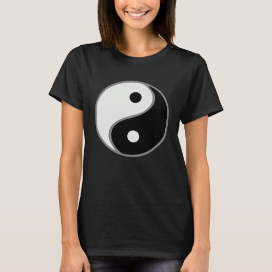 classic yinyang for balance life tシャツ (正面)