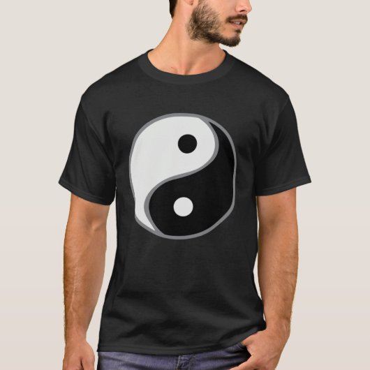 classic yinyang for balance life tシャツ (正面)