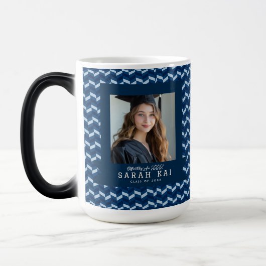 Classic Zigzag Print Class Reunion モーフィングマグカップ (左)